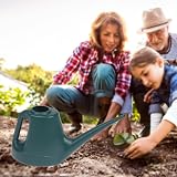 Accurate 1L Watering Can Green Lightweight Garden Tool view 6