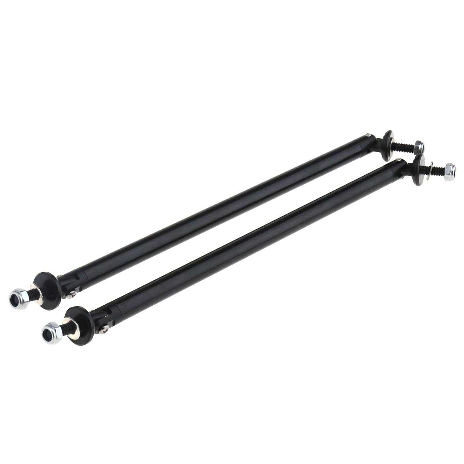 D2D 2pcs 200mm Adjustable Splitter Rods Car Front/Rear Bumper Lip Strut