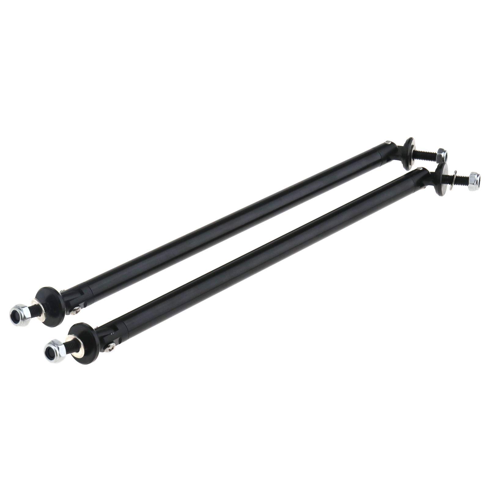 D2D 2pcs 200mm Adjustable Splitter Rods Car Front/Rear Bumper Lip Strut Brace Rod Support Bar
