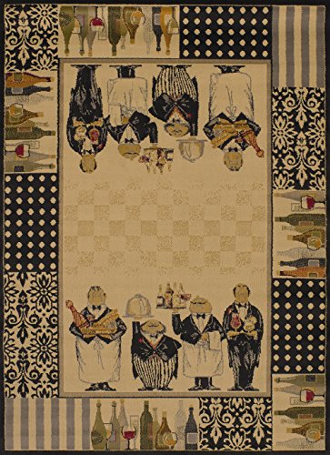 United Weavers of America Affinity Collection Out for the Evening Rug, 1-Foot 10-Inch by 3-Feet, Multi