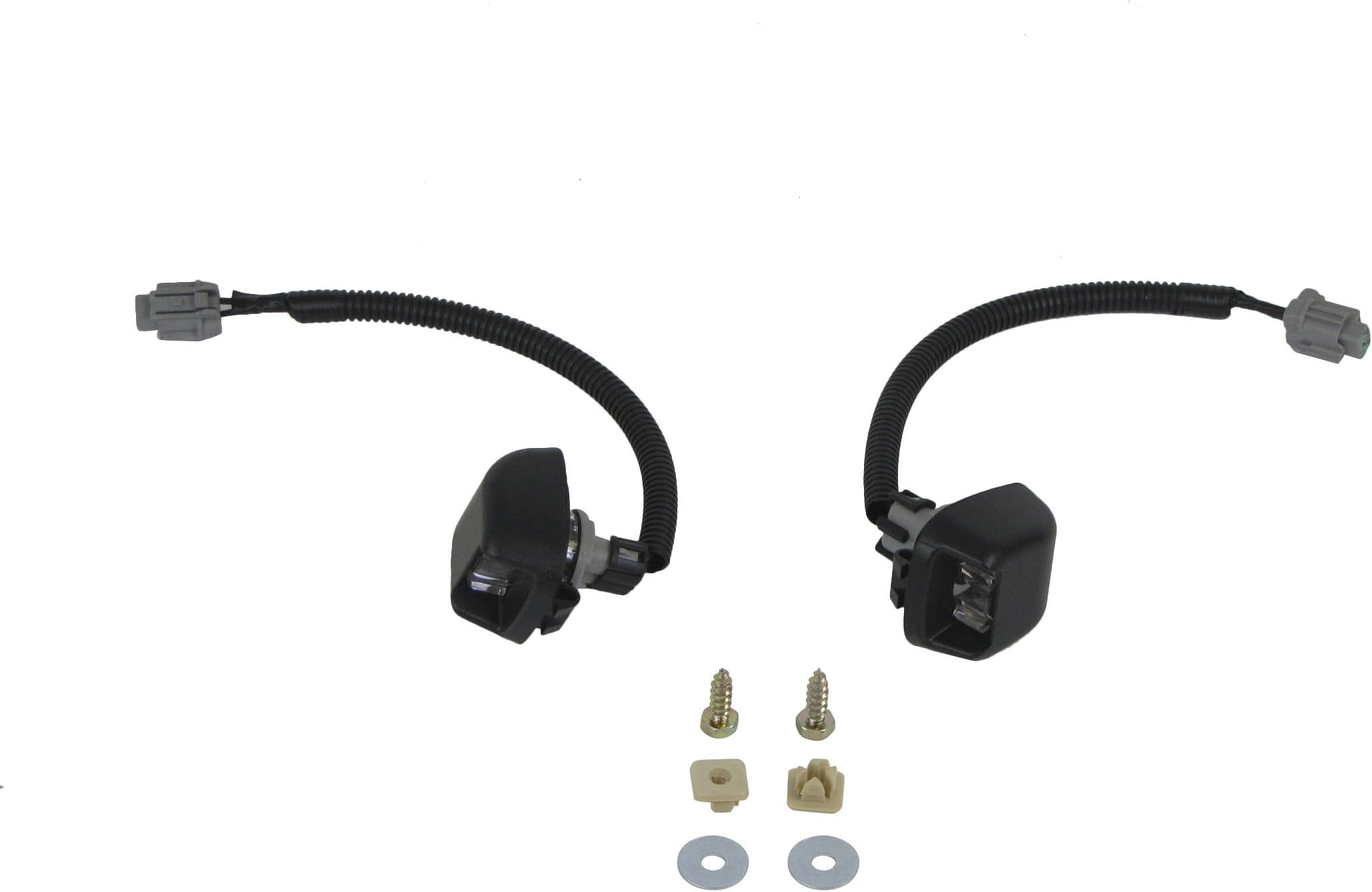 Rear Bumper License Light Kit (W/Lens Bulb Wire Screws) For 2007-2015 Frontier