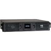 Eaton Tripp Lite SU1500RTXLCD2U 1500VA Online Double-Conversion UPS 1350W | SmartOnline, Pure Sine Wave, 2U Rackmount, 8 Outlets, AVR, 2-Year Warranty