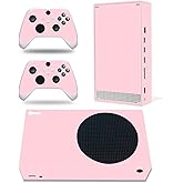 Skin for Console Compatible with Xbox Series S (Pink) | Protective Controller Sticker Vinyl, Game Accessories Decal Wrap
