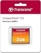 Transcend 2GB CompactFlash 133 CF Card Ultra DMA 4 MLC NAND DSLRs TS2GCF133 view 2
