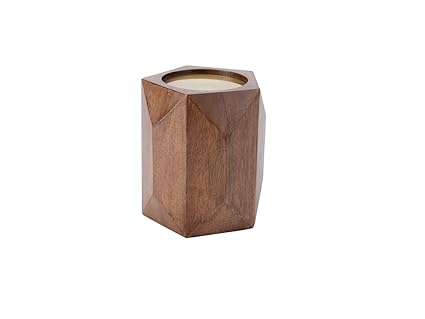 Amazon Com Floor 9 Wood Pillar Candle Holder Medium
