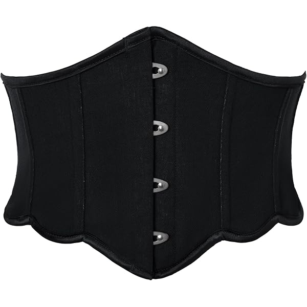 6837 Floral Lace Up Waspie Belt- Wide Waistband Obi Tied Corset For Wedding Floral Corset Waistband for Women, Lace-up Waspie Belt  main image 4