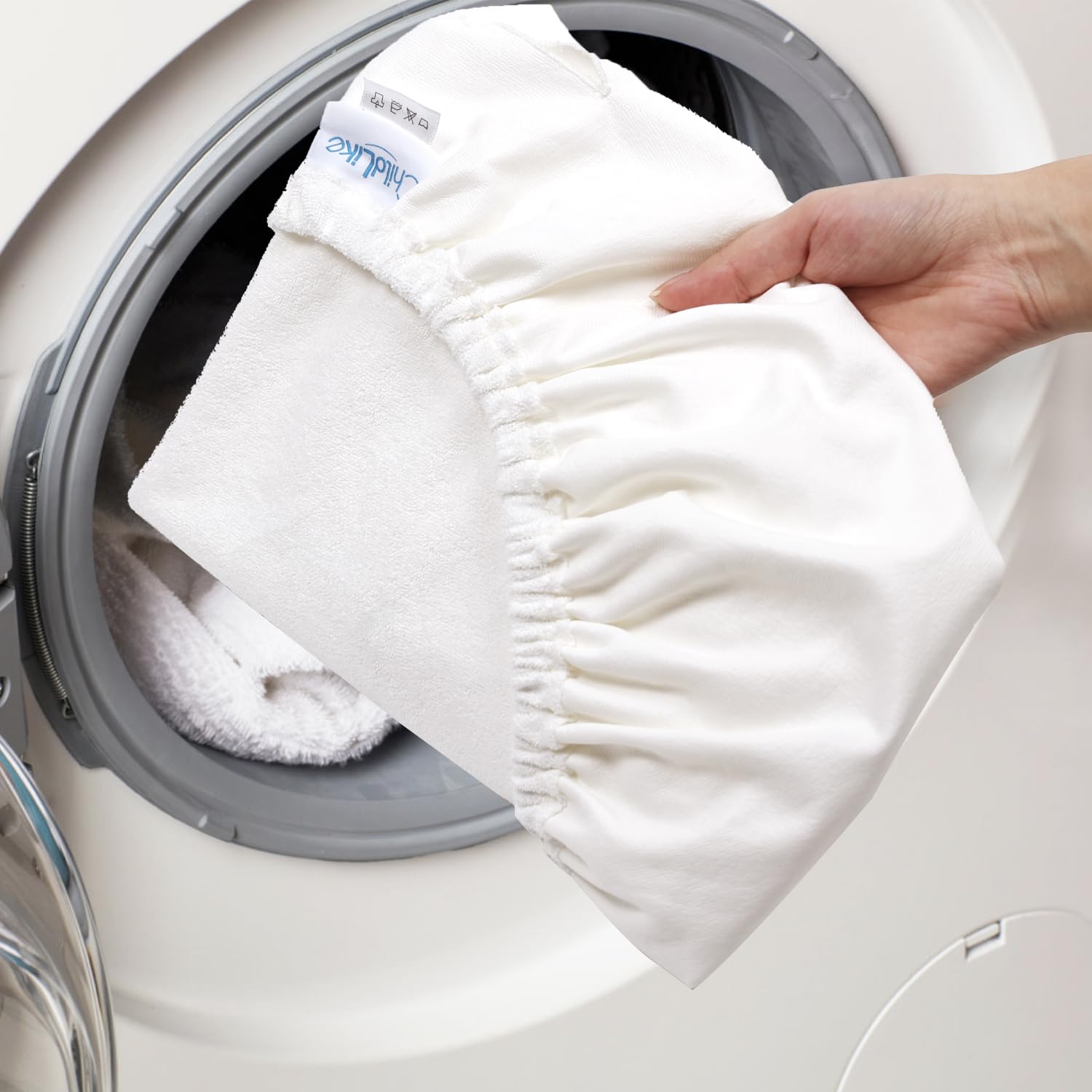 2-Pack Waterproof Changing Pad Cover,Soft Baby Nursery Diaper Changing Pad Sheets,Contour Changing Pads Liners,Change Pad Cover,Ultra-Soft & Breathable,Fits Skip Hop,Keekaroo Peanut,Machine Washable