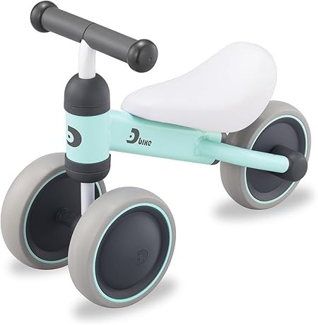 Amazon アイデス Ides D Bike Mini 地上からサドルまでの高さ22 5cm ミントブルー Pp ペダルなし自転車 おもちゃ