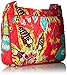 Vera Bradley Women's Cotton Little Hipster Crossbody Purse, Rumba, One Size