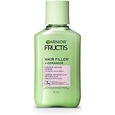 Garnier Fructis Hair Filler + Ceramide Color Repair Sulfate-Free Serum, for Colored, Bleached Hair, up to 9X Smoother & 4 wee
