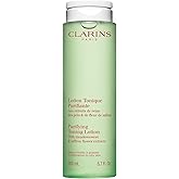 Clarins Purifying Toning Lotion | Less Oily Skin After 14 Days of Use* | Cleanses, Hydrates, Purifies, Mattifies and Balances Skin's Microbiota | Contains Witch Hazel | Combination To Oily Skin Types
