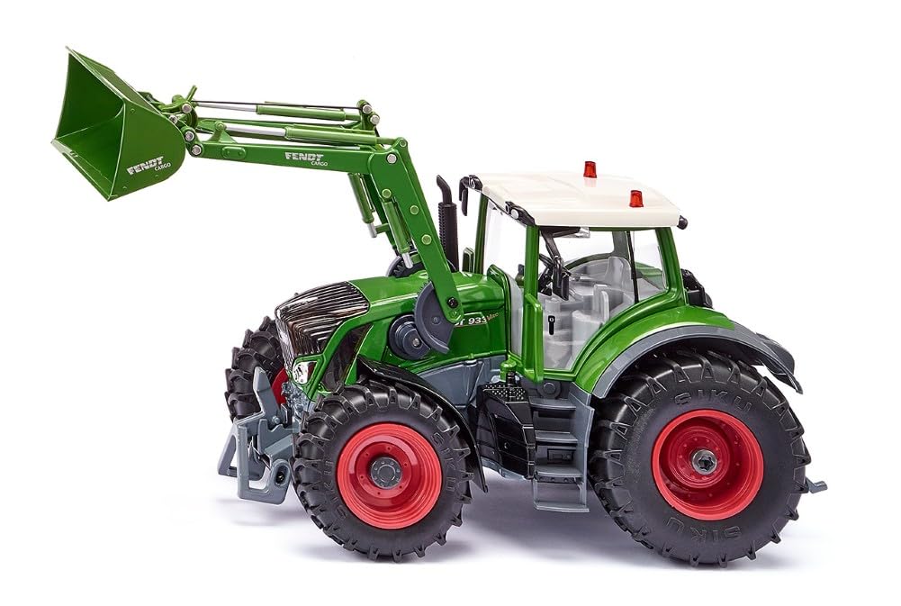 siku 6793, Fendt 933 Vario tractor with front loader, Green, Metal,Plastic, 1:32, Remote controlled with app via Bluetooth, Remote control not included