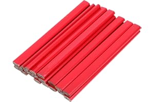 Alipis 20pcs Carpenter Pencils Black Octagonal Hard Woodworking Marking Pencils Construction Marking Tools