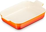 Le Creuset Heritage Rectangular Dish Stoneware 32 cm Volcanic 71102320900001 view 3