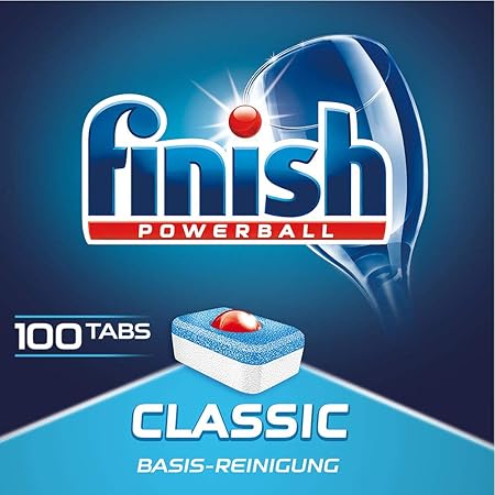Finish Classic, Spülmaschinentabs, Megapack, 100 Tabs