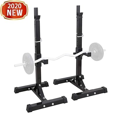 Portable Squat Rack Stand Adjustable, 550LBS Max Kenya Ubuy