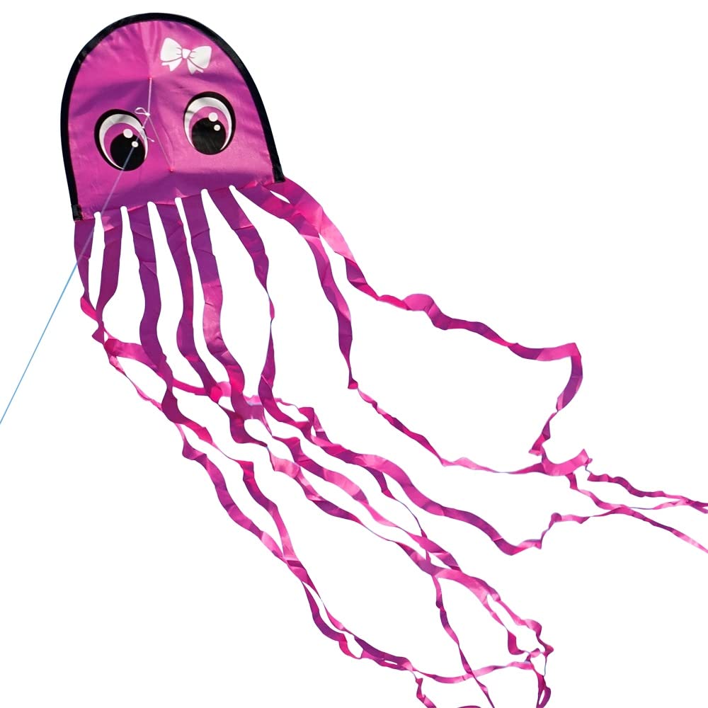 CIM Octopus kite - Draki ADVANCE - PACIFIK - Single line kite for children from 3 years old - measurements: 25x160cm - incl. kite line … (LILLY) — image 1