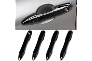 ZACXOXSR No Adhesive Snap-on Car Door Handle Cover Protector Compatible for Toyota 2018-2020 2021 2022 2023 2024 2025 2026 Camry 2019-2026 Corolla 2019-2022 Avalon 2016-2026 Prius 2020-2024 Venza Accessories