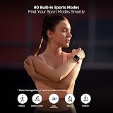 Amazfit GTS 2e Smartwatch Lilac Purple (Renewed) Thin Light Bezel-less view 4
