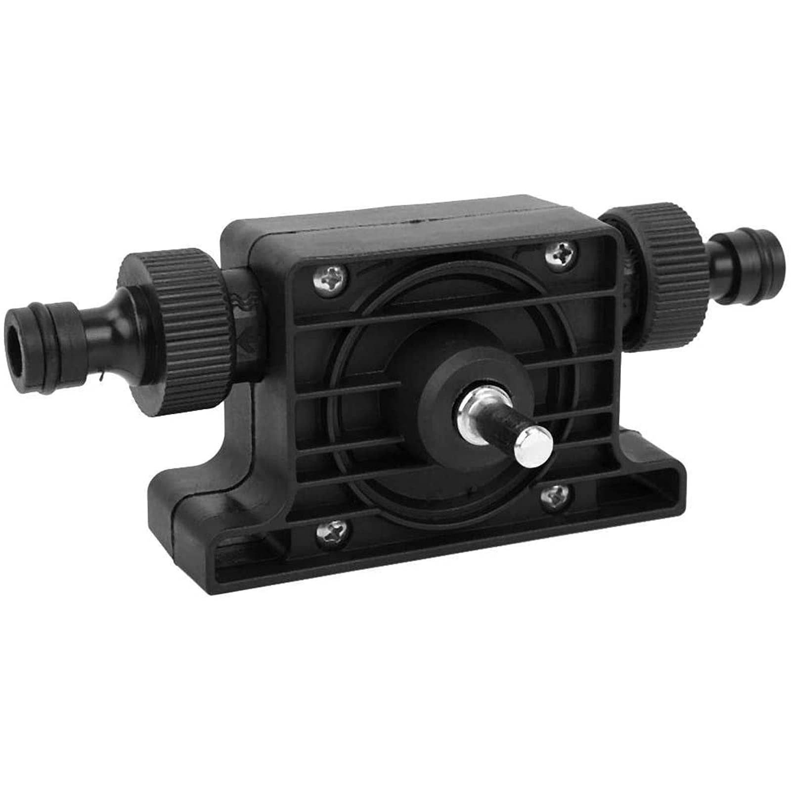 Akozon Electric Drill Pump, Portable Electric Drill Pump Self-Priming Oil Fluid Water Transfer Pump