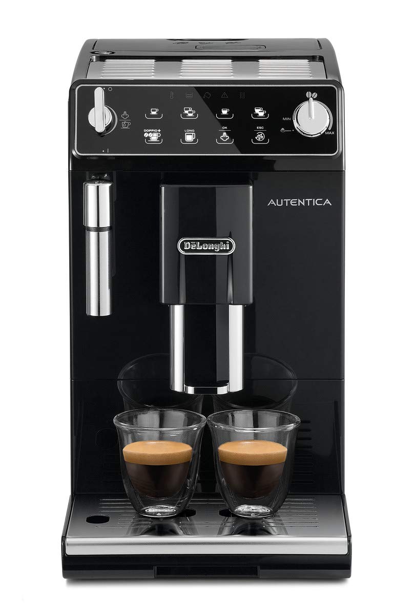 De Longhi Autentica Automatic Bean To Cup Coffee Machine Cappuccino And Espresso Maker Etam 29 510 B Black Buy Online In Malta At Malta Desertcart Com Productid 48244361