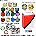 Totem World 10 Official Collectible Plastic TCG Coins Counter Marker & Dice Set with a Totem Deck Box or Storage Tin - No Duplicates - Perfect for Pokemon Fan Collectors