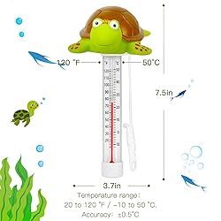 XY-WQ Floating Pool Thermometer, Large Size Easy