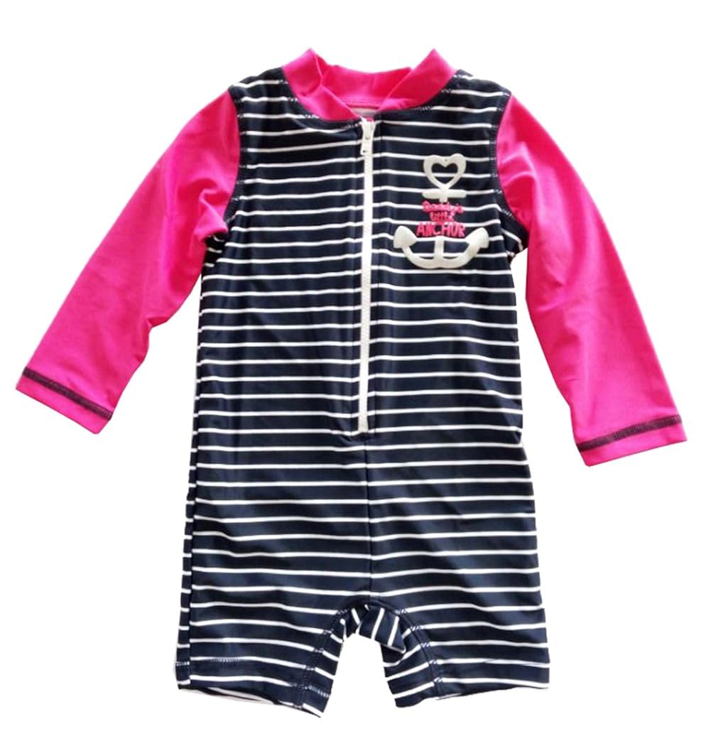 Infant Baby Girl Sunsuits Striped CoverUps Baby