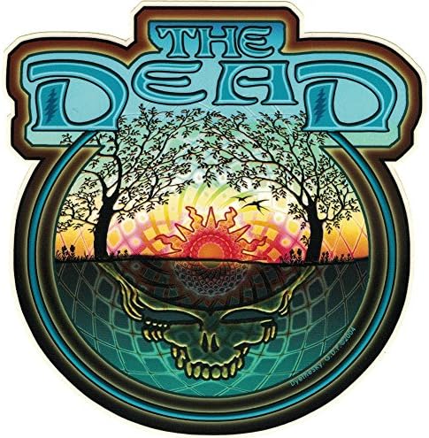 Dye the Sky Grateful Dead Summer Tour '04 - Window Sticker/Decal (5.5" X 5.5")
