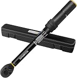 Uharbour 1/4 Inch Torque Wrench 3-25 Nm with 72-Tooth Dual-Ratchet