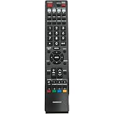 GA935WJSA Replacement Remote Control fit for Sharp TV LC-70LE732U | LC-52LE832U LC-60LE832U LC-60LE632U LC-46LE832U LC-70LE733U LC-60LE835U LC-70LE633U LC-60LE633U LC-80LE632U LC-46LE835U