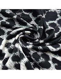 Falda para dama, talla grande, suelta, para verano, otoño, estampado de leopardo, casual, mediana, larga, faldas