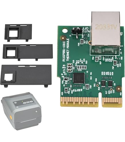 Kit Módulo Ethernet Zebra Zd421c Zd421d Zd421t Zd411d Zd611
