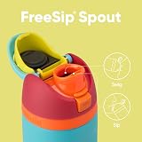 Owala FreeSip Insulated Water Bottle 710ml Stainless Steel BPA Free view 2