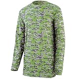 Augusta Sportswear MEN'S DIGI CAMO WICKING LONG SLEEVE T-SHIRT