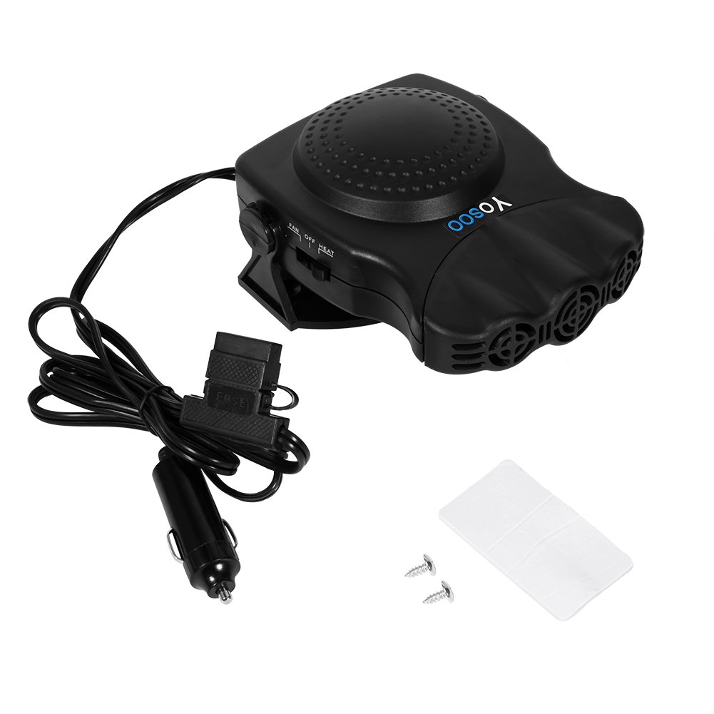 Portable Car Heater, Keenso 12V 150W Car Auto 2 In 1