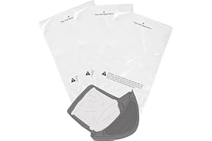 Lisyee 100 Count Waste Drawer Liners Bags Compatible with All Litter Box Robot Models, 9-11 Gallons Litter Box Liners