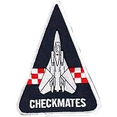 VF-211 CHECKMATES Patch &ndash; Plastic Backing