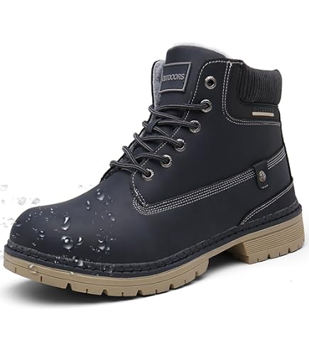 Bottes D'hiver Pour Femme - Chaudes, Fourrées, Imperméables Et Antidérapantes, Idéales Pour La Neige Et Le Froid