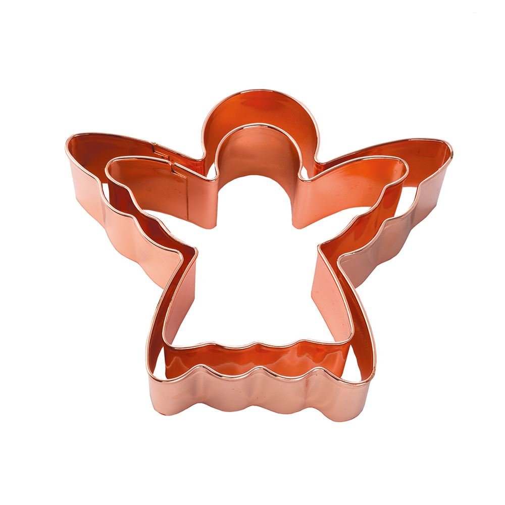 Copper Angel Cookie Cutter, set of 2
