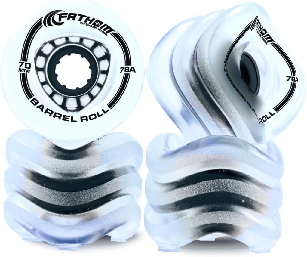 Shark Wheel Barrel Roll 70MM Long Board Wheels