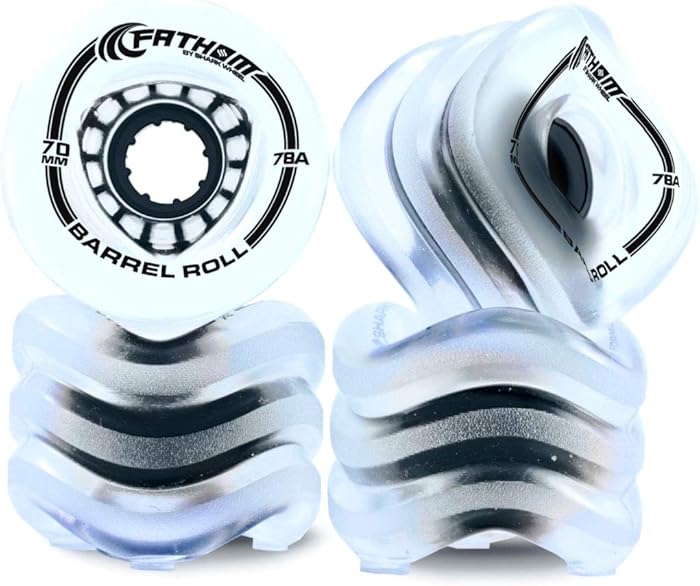 Shark Wheel Barrel Roll 70MM Long Board Wheels