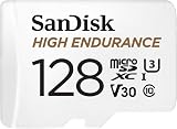 SanDisk 128GB High Endurance microSDXC Card for IP & Dash Cams U3 V30
