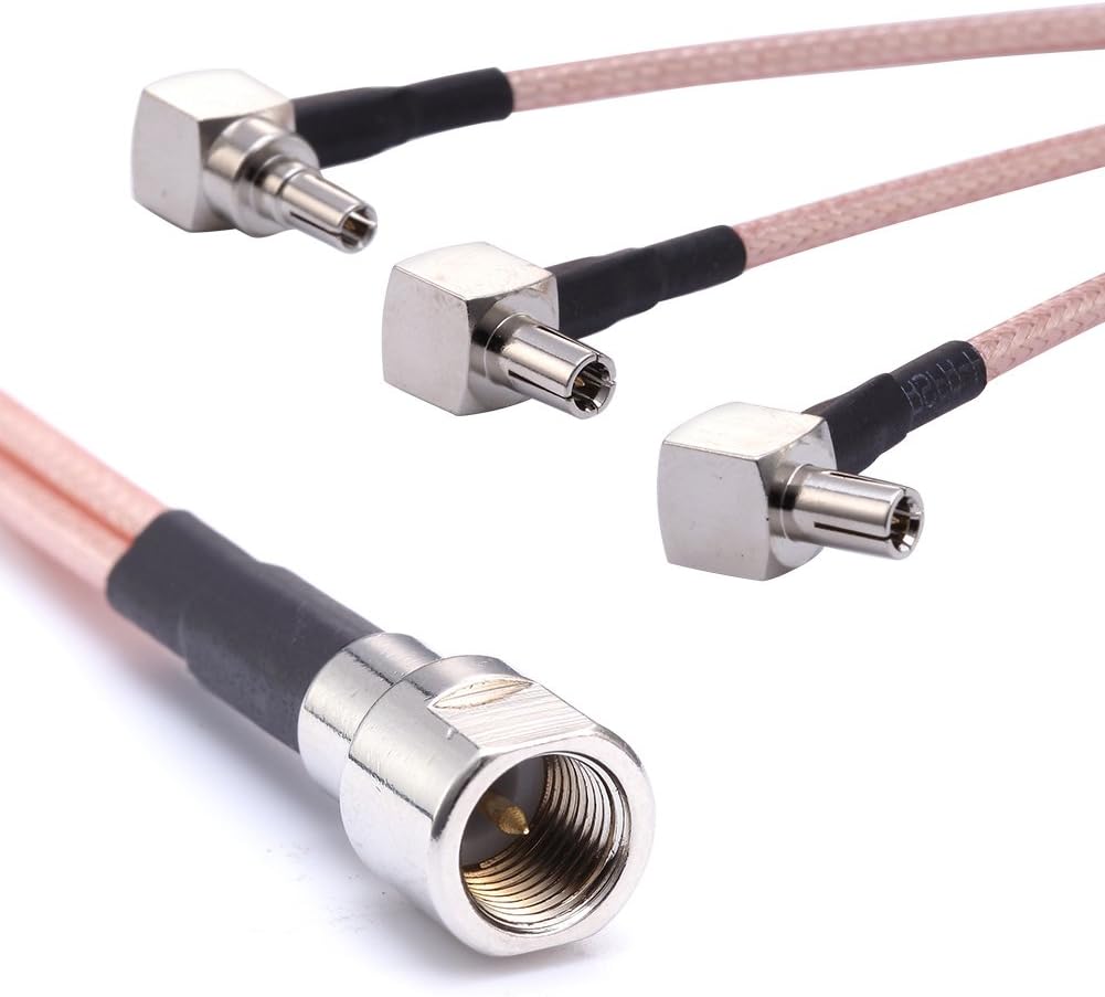 Cavo Sma Cavo Adattatore SMA Femmina A Doppio TS9 Maschio - RG316 Coassiale 15 Cm Per Router 4G LTE, Hotspot WiFi Mobile Router Zte - Foto 3