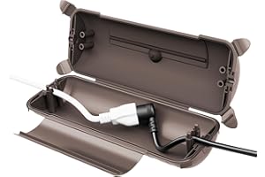 Outdoor IP44 Waterproof Connection Box by Restmo, Weatherproof Electrical Extension Cord Cover, Safety Seal Enclosure to Prot