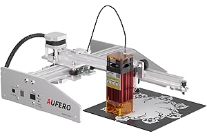 Aufero Laser 1 Laser Engraver, 1.6w Diode Laser Engraver, Laser Engraving Machine for Wood/Leather, 7.1x7.1 inch Engraving Area, Beginner-friendly Laser Engraving Machine