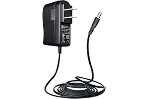 UL Listed 12V 1A 10ft Power Supply Adapter, AC to DC 12W 12V 1000mA 800mA 500mA 100mA Replacement Power Cord for CCTV Securit