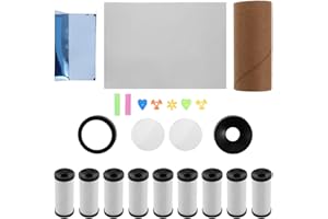 FRCOLOR DIY Kaleidoscope Kit for Kids 10 Sets Small Creative Toy Playthings Educational Craft Set for Children 2.95X1.18In Po