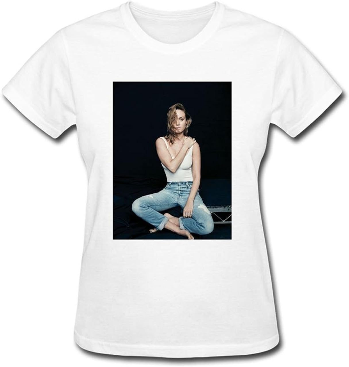 JXK Women's The 88th Best Actress Oscar Brie Larson Room1 T-shirt