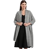 Erdenech Luxury Cashmere Wool Blend Wrap for Women, All-Season Travel Wrap Shawl, Extra Large Blanket Shawl Scarf Pashmina